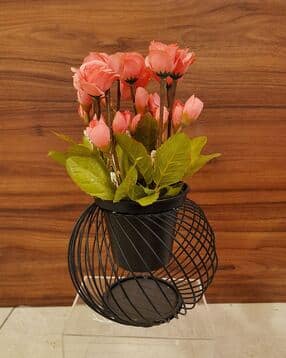 order happiness Flower with Round Small Planter Vase-picture-11