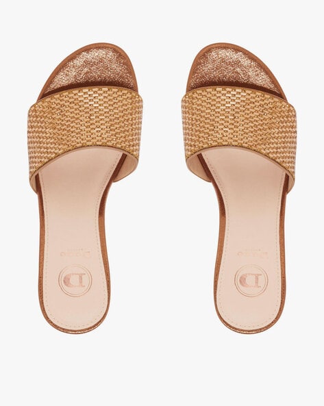 Buy Brown Heeled Sandals for Women by Dune London Online Ajio