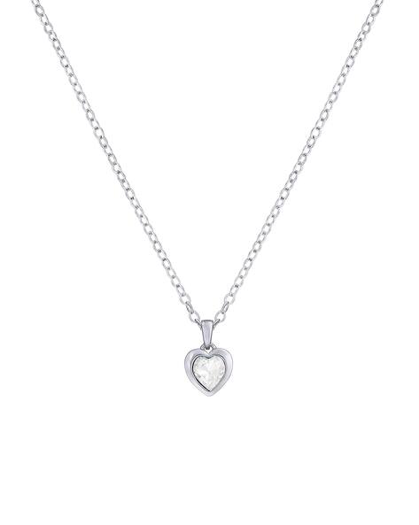 Buy Silver-Toned Necklaces \u0026 Pendants 