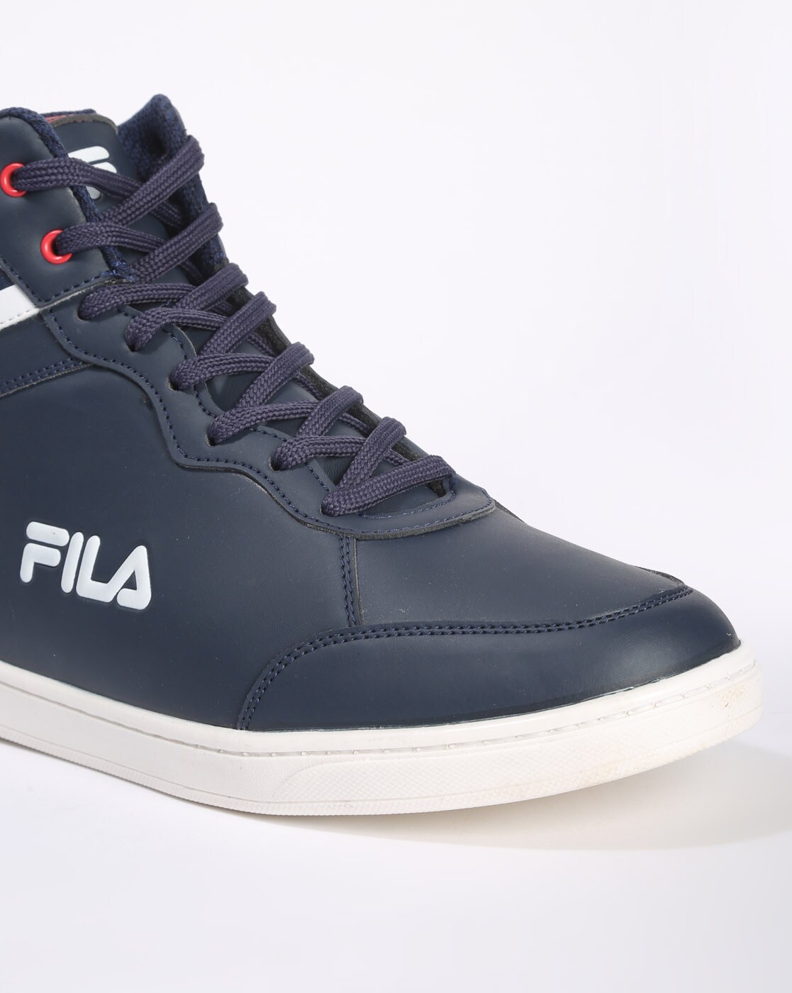 Fila high hot sale tops blue