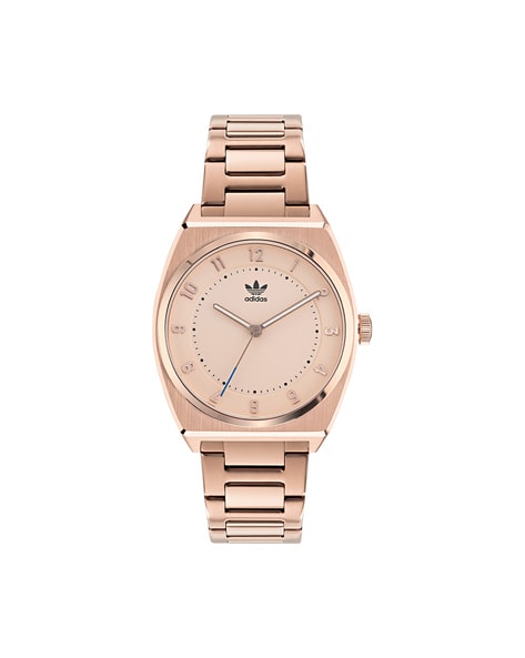 Adidas rose gold watch new arrivals