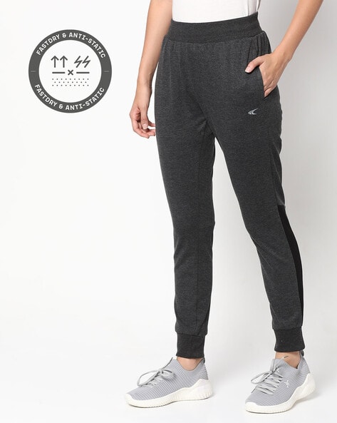 Buy Black Track Pants for Women by Teamspirit Online | Ajio.com