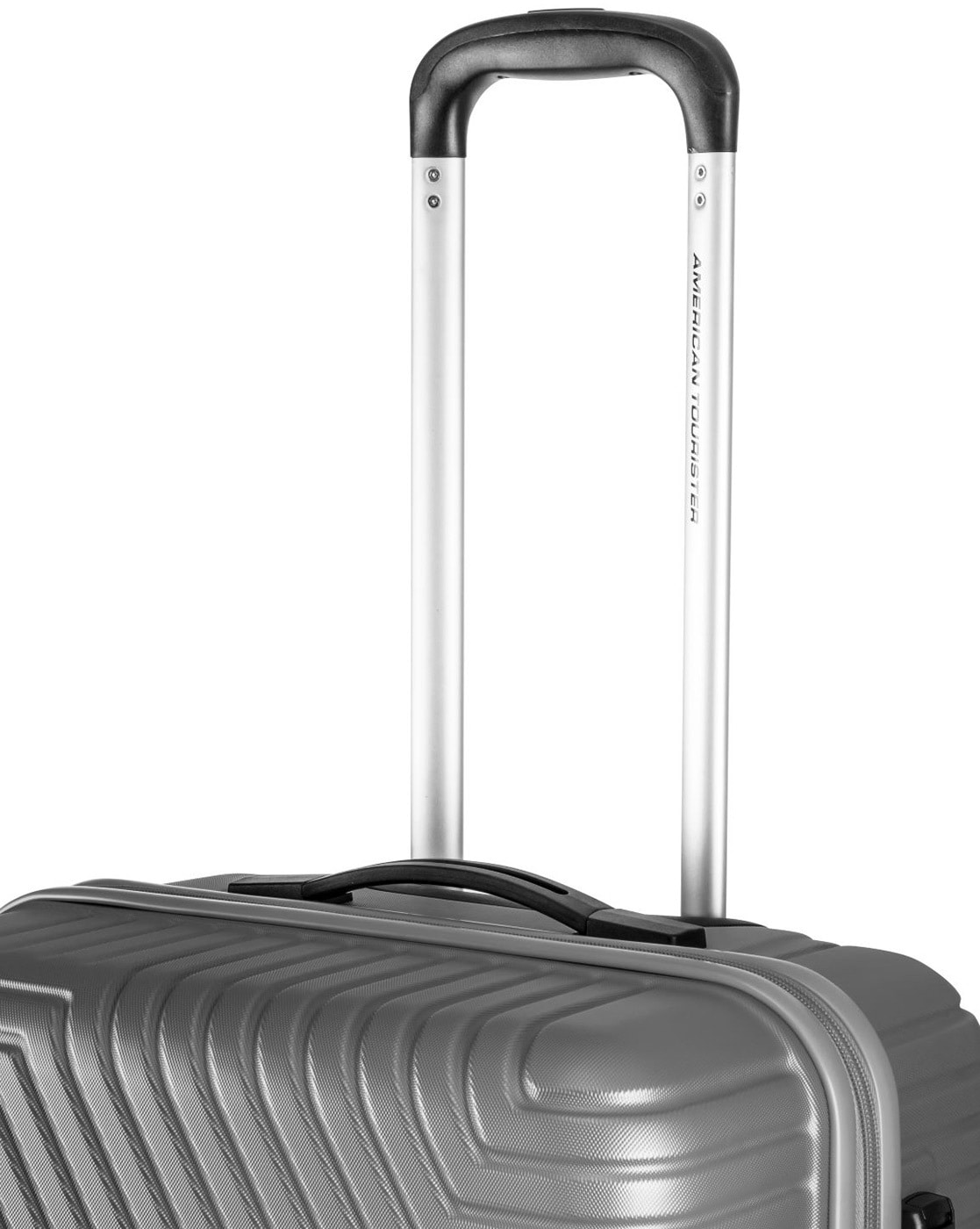 American tourister discount grey trolley bag