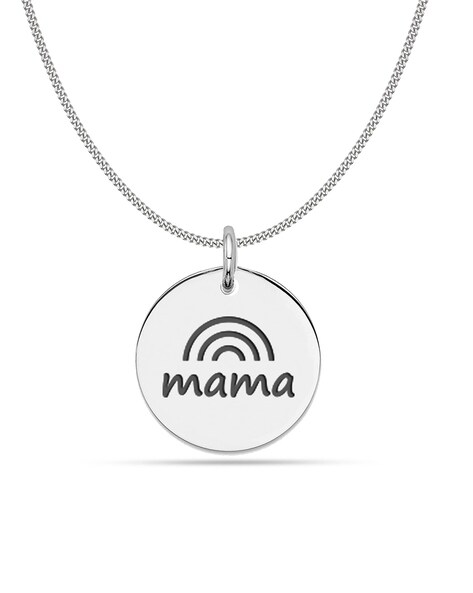 N-30187-SS-Ella Stein-Love You Mama Sterling Silver Necklace-SVS Fine  Jewelry