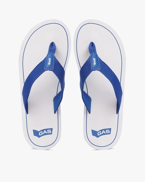 Gas Kylo Logo Print T-Strap Flip-Flops