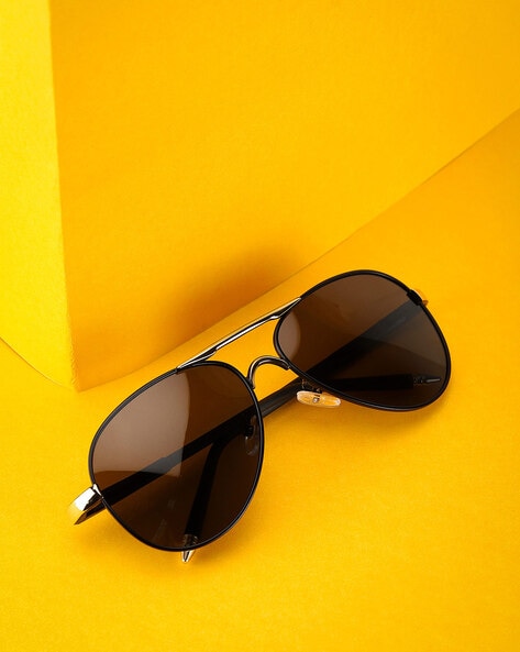 Aviator Glasses gold-colored street-fashion look Accessories Sunglasses Aviator Glasses 