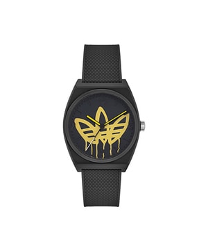 Adidas best sale trefoil watch