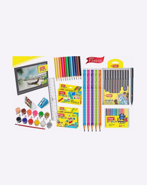 Flair Miniz Sketch Pens: 12 Vibrant Multicolour Sketch