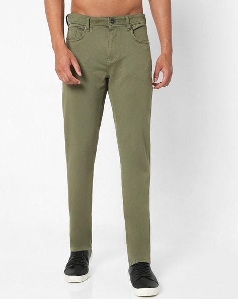 RRL – Kyle Trouser Straight Pant New Military Khaki – Tenue de Nîmes