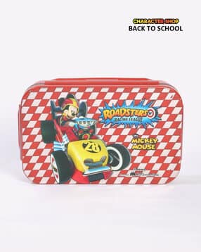 Mickey-Mouse Print Lunch Box