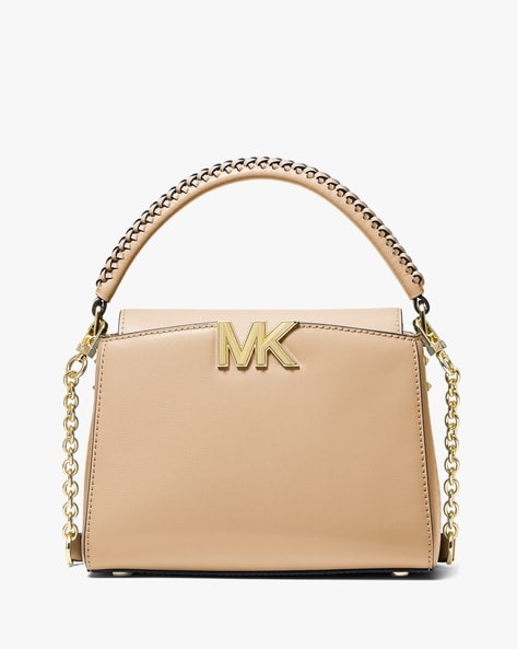 Buy Michael Kors Karlie Small Leather Crossbody Bag | Pink Color Women |  AJIO LUXE