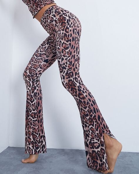 How to Wear Leopard Print Pants for Women over Fifty