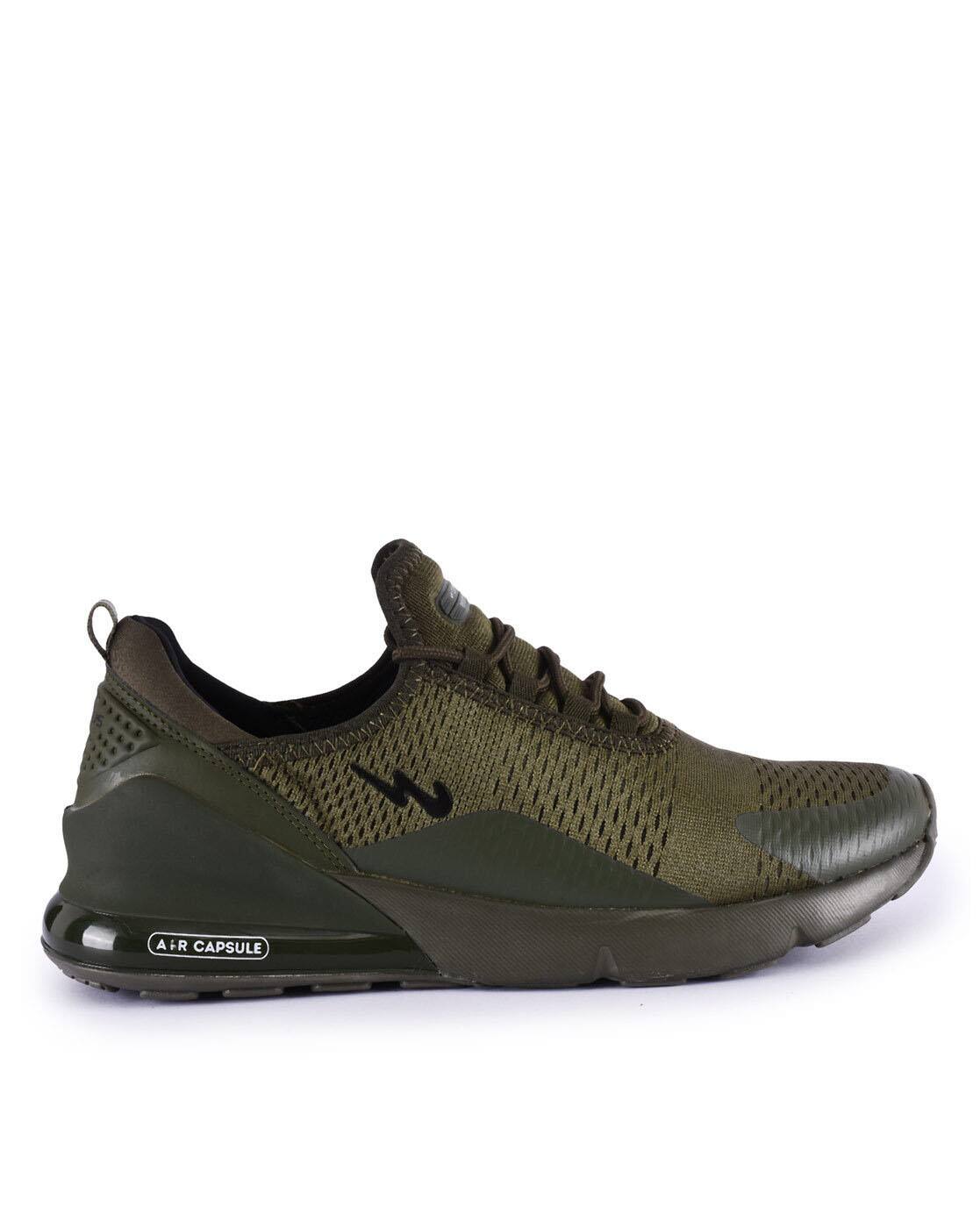Buy Olive Green Sports Shoes for Men by 
