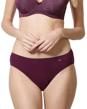 van heusen Pack of 3 Anti-Bacterial & No Marks Waistband Bikini Panties-picture-44