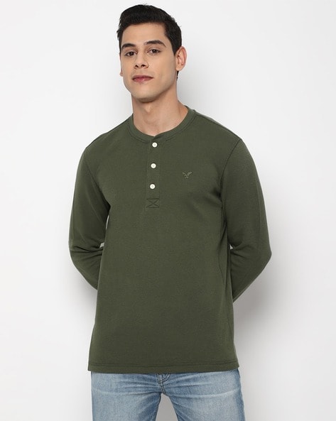 american eagle mens henley