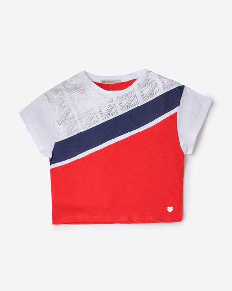 Pepe Jeans Colourblock Round-Neck T-shirt