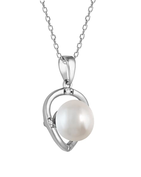 Sterling Silver Freshwater Pearl Pendant Necklace | Pearl pendant, Pearl  pendant necklace, Sterling silver pendants