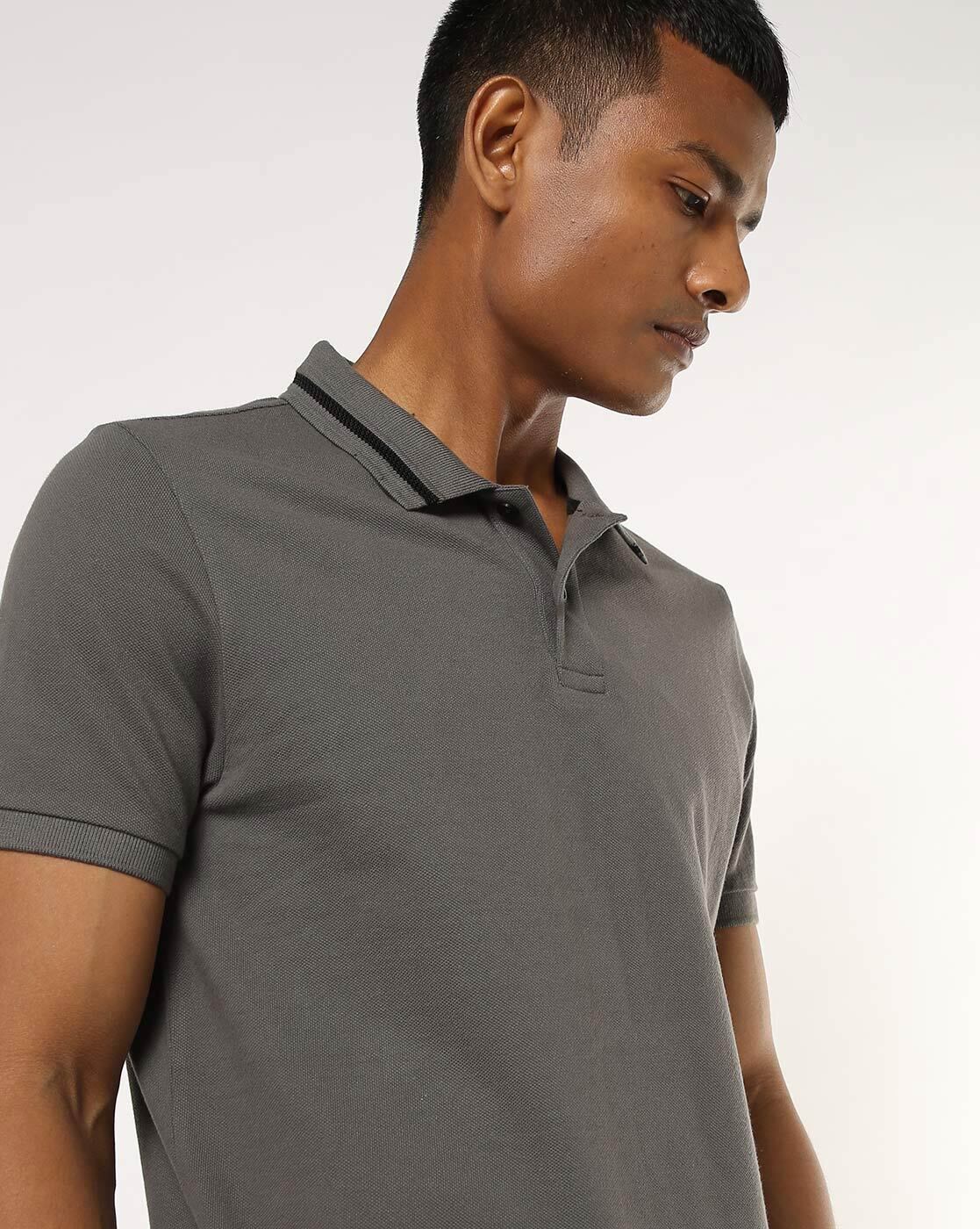 Dark grey polo best sale