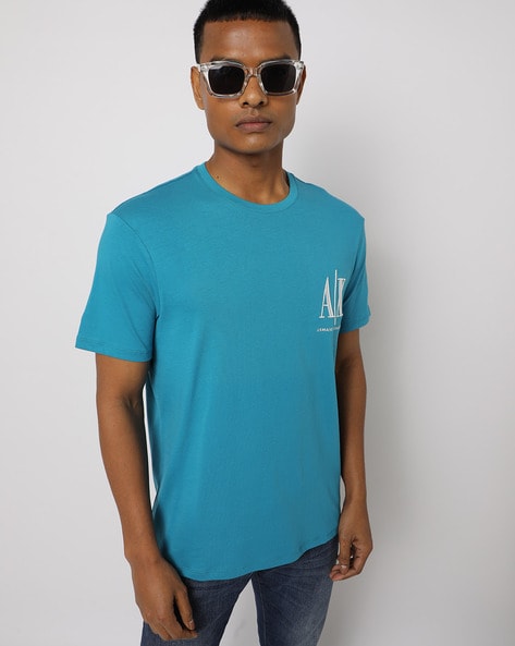 Blue Tshirts for Men by ARMANI EXCHANGE Online | Ajio.com