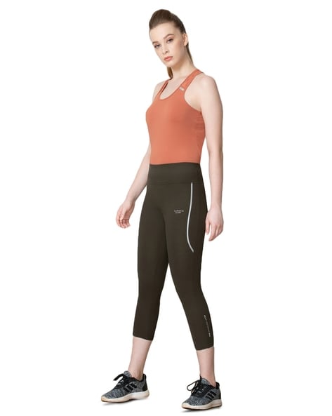Buy CnlanRowWomen Summer Short Leggings for Under Skirt 3/4 Capri Cropped  Shorts Yoga Pants Online at desertcartINDIA