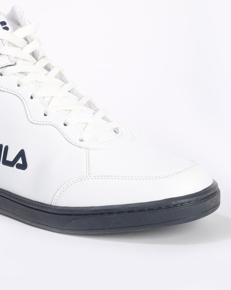 Fila white cheap ankle shoes