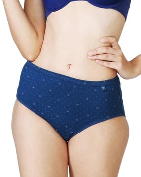 van heusen Pack of 3 Anti-Bacterial & No Marks Waistband Hipster Panties-picture-50