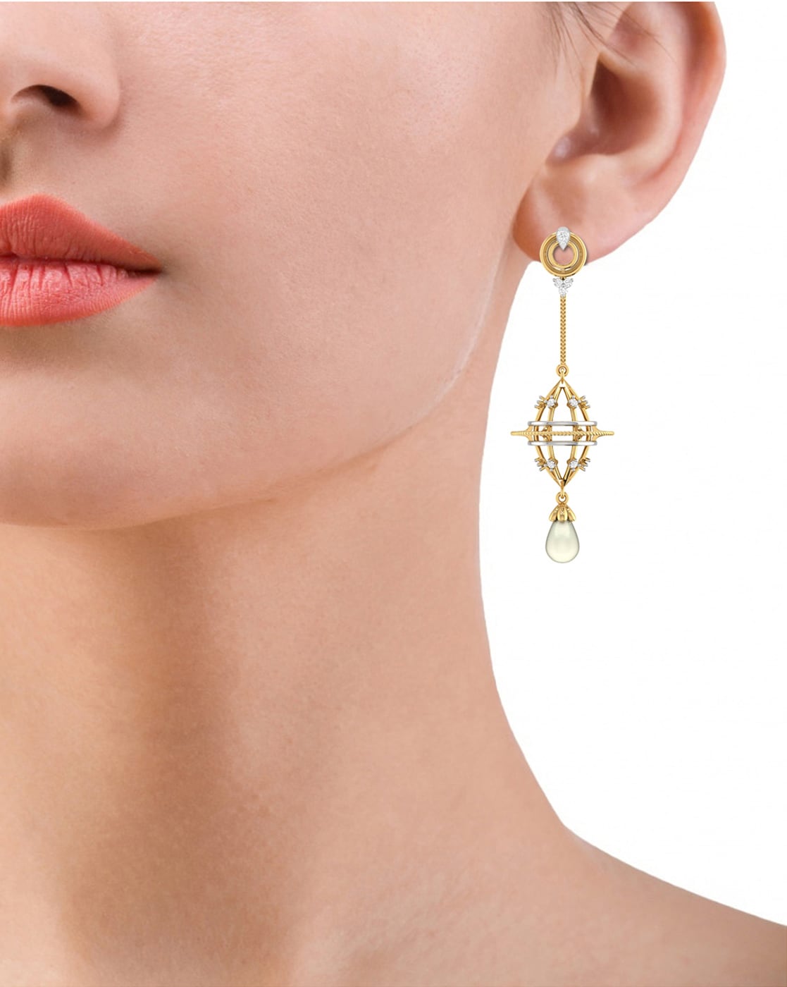 Buy trendy Sui Earrings Online - Jos Alukkas Sui dhaga Earrings