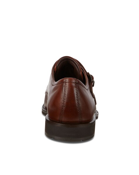 Ecco double outlet monk strap