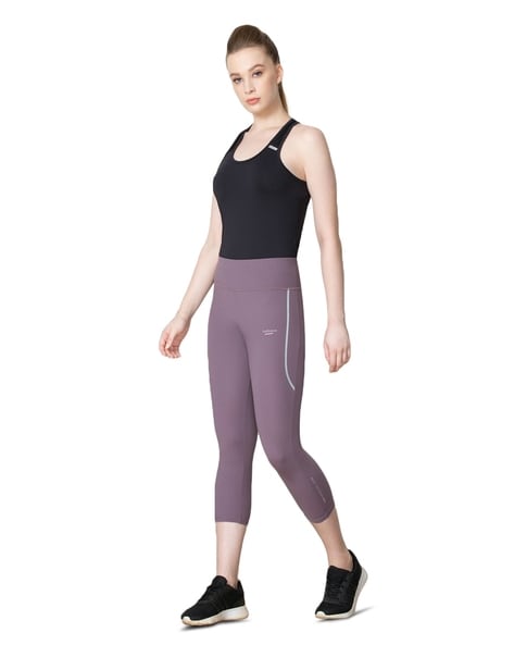 3/4 Leggings - Navy | Bamboo Body