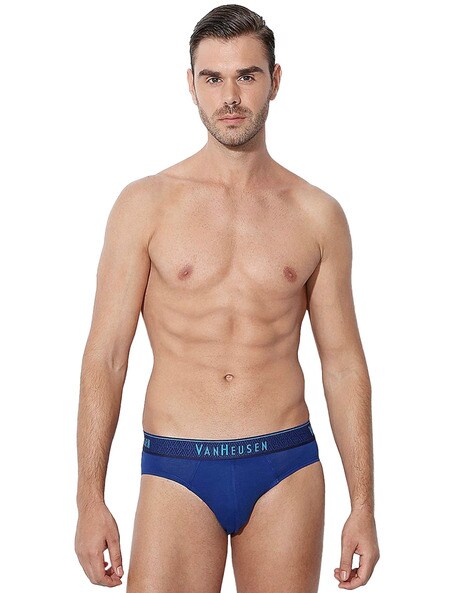 Buy Van Heusen Men Colour Fresh Ultra Soft Briefs 20002 - Briefs