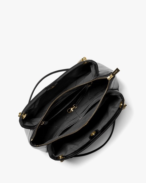 MICHAEL KORS: Michael bag in matelassé leather - Fuchsia