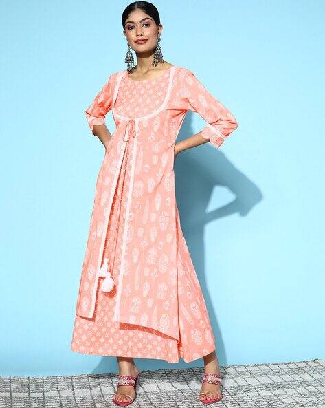 A-line Dress with Tie-Up Jacket