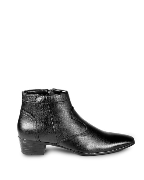 formal leather boots for men