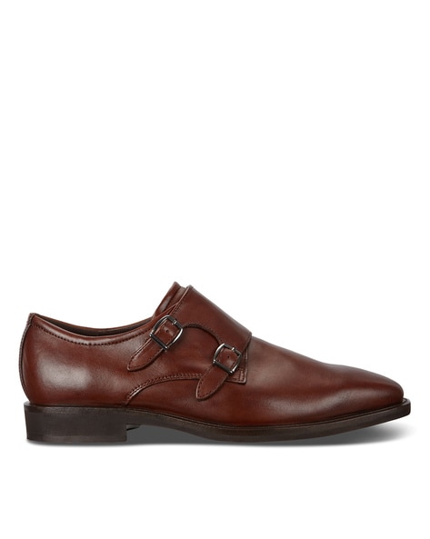 Ecco monk strap discount shoes