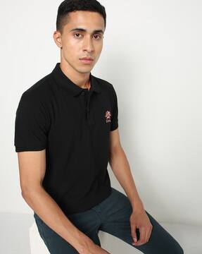 Buy Black Tshirts for Men by U.S. Polo 