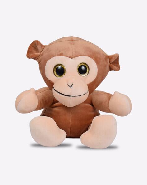 Super Soft Glitter Eye Monkey Plush Toy
