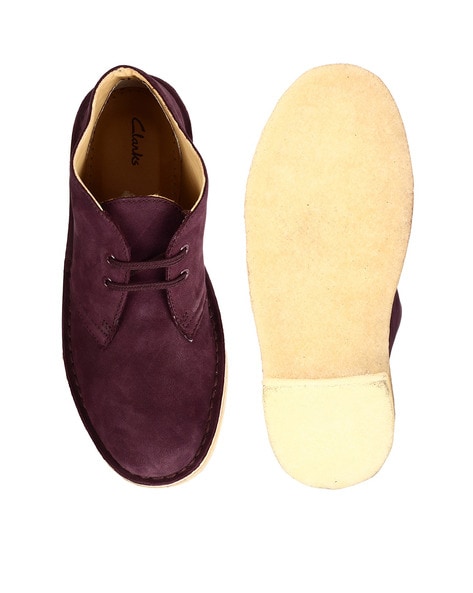 Clarks lilac outlet boots