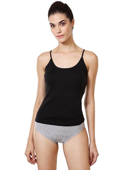 Buy Black Camisoles & Slips for Women by MUJI Online