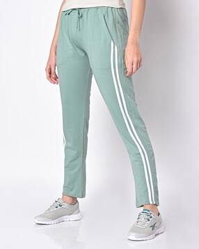 Buy Sage Green Track Pants for Women by 