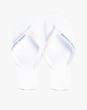 Buy White Flip Flop & Slippers for Men by ARMANI EXCHANGE Online 