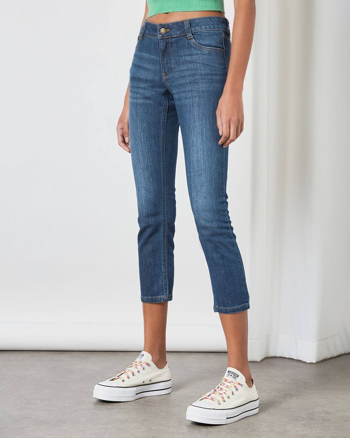 Buy Blue Jeans u0026 Jeggings for Women by Wknd Online | Ajio.com
