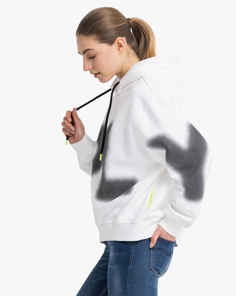 Buy White Sweatshirt & Hoodies for Women by REPLAY Online