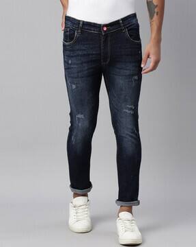 basic tapered jeans