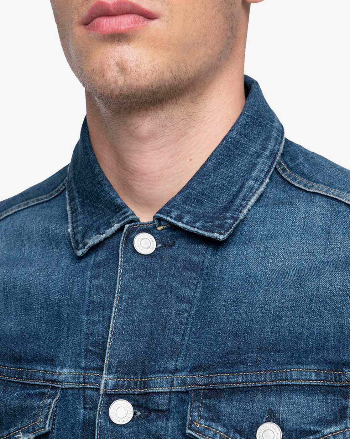 Replay JACKET - Denim jacket - medium blue/blue denim - Zalando.de