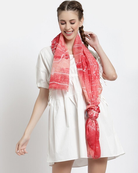 Graphic Print Scarf Price in India