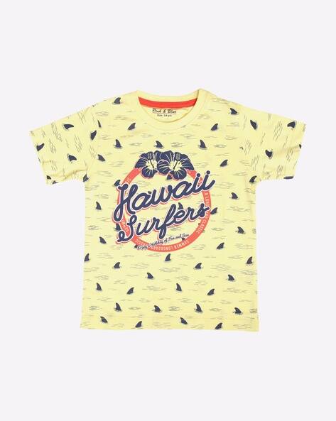 Graphic Print Round-Neck T-Shirt