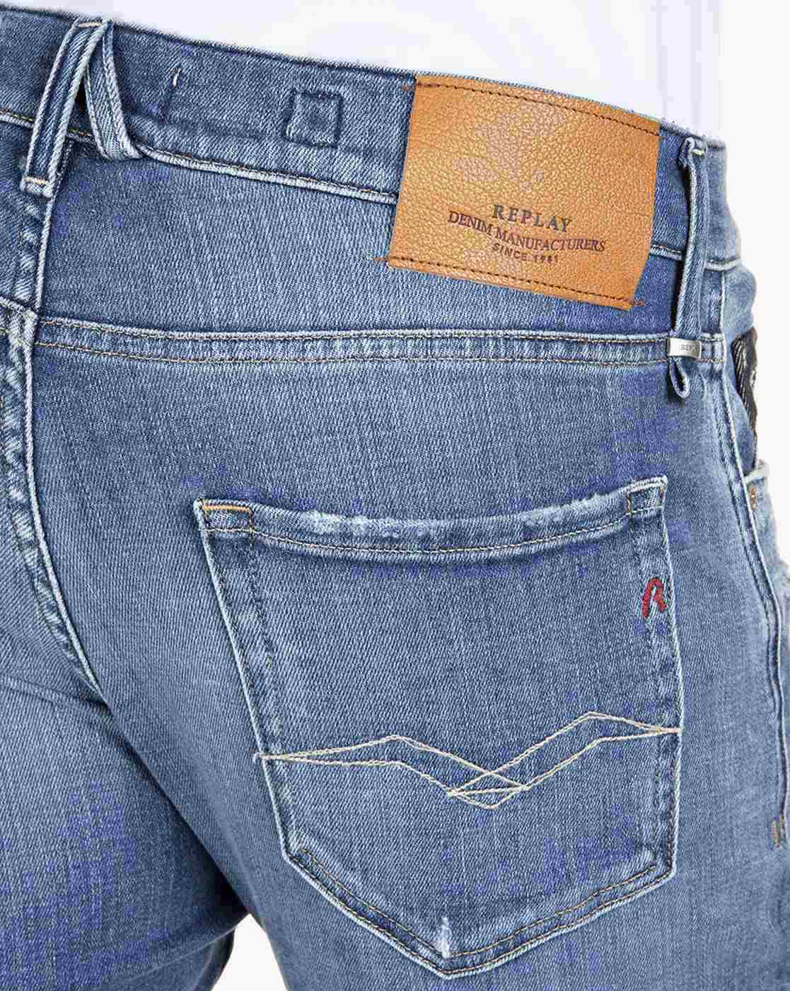 Replay Jeans Skar Straight Leg Regular Fit Button Fly Medium Wash 30x33.5 -  Etsy