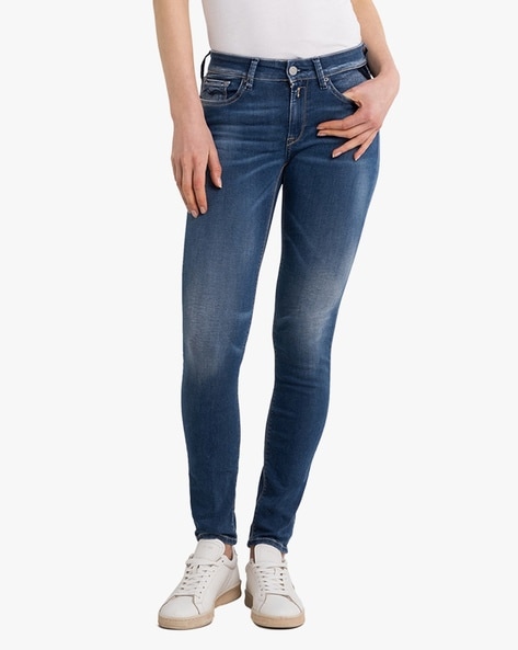 alcohol Malignant Unparalleled Buy Blue Jeans & Jeggings for Women by REPLAY Online | Ajio.com