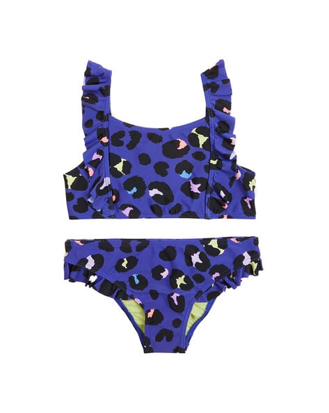 Buy Blue Swimwear for Girls by Marks Spencer Online Ajio