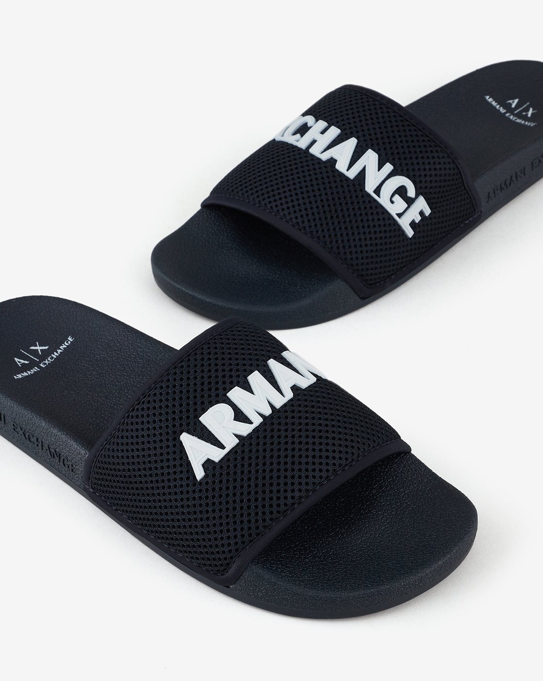 Armani exchange slides men new arrivals